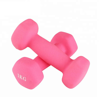 haltères de 1 à 10kg MULTICOLORES légers