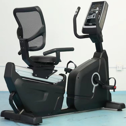 Vélo d'appartement horizontale magnétique avec siége Postation - Axeofit