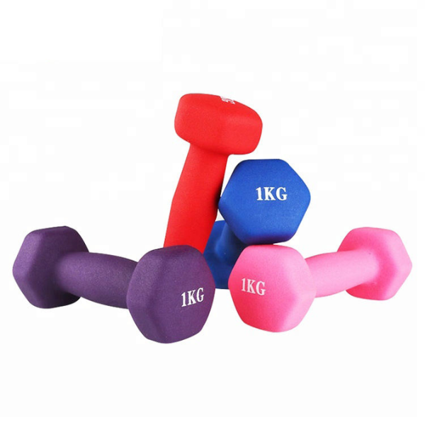 haltères de 1 à 10kg MULTICOLORES légers