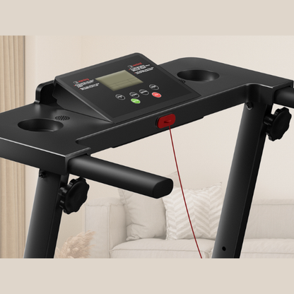 Tapis roulant Runstyle pliable électrique portatif avec affichage à LED - Axeofit