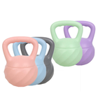 Kettlebell souple pour musculation à domicile Multicolores