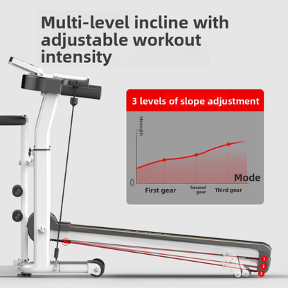 Tapis de course Basics pliable ésistant fonctionnelle - Axeofit
