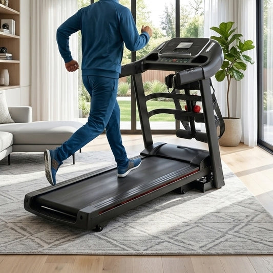Tapis de course électrique silencieux Primal — 12 programmes charge max 120 kg
