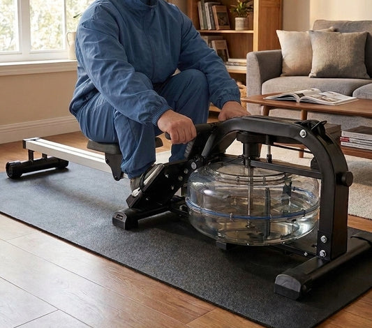 Rameur d'appartement pliable Turbo — Entraînement complet domicile