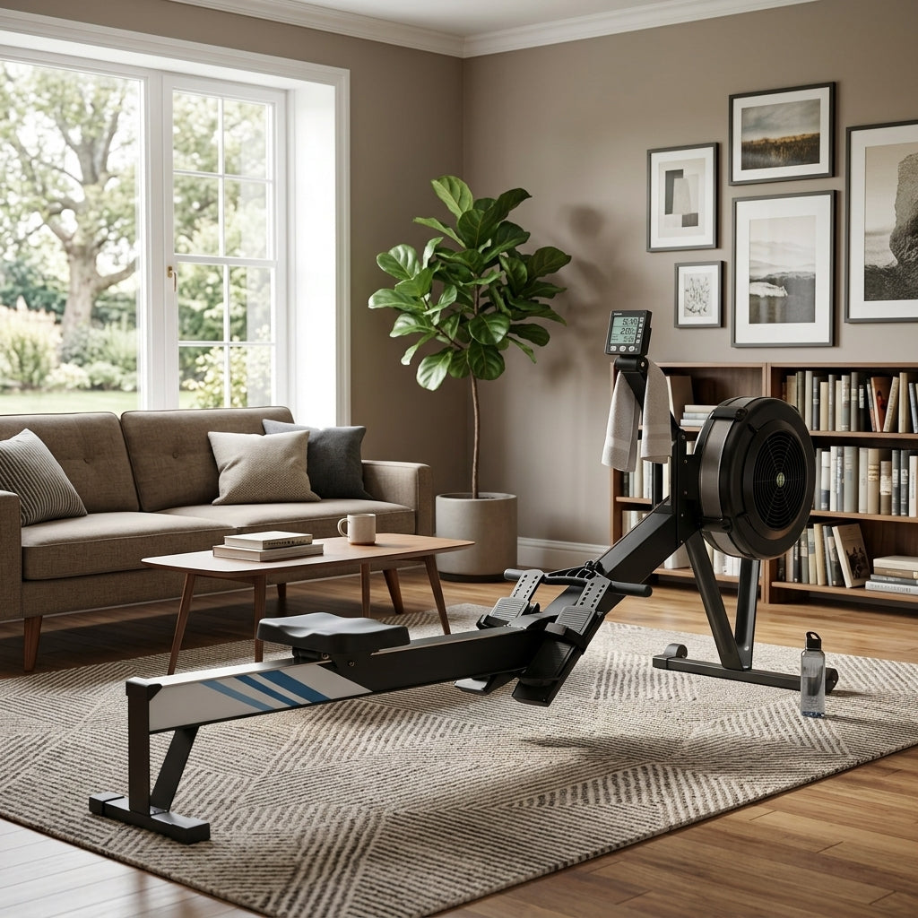 Rameur d'air pliable d'interieur Puller - Axeofit