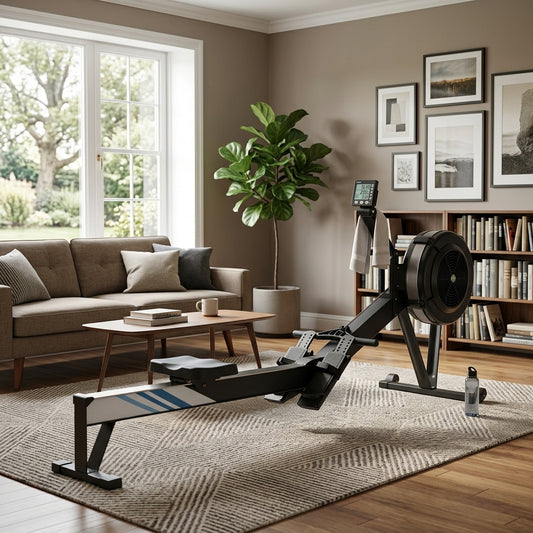Rameur d'air pliable d'interieur Puller - Axeofit