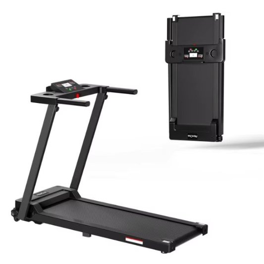 Tapis roulant Runstyle pliable électrique portatif avec affichage à LED - Axeofit