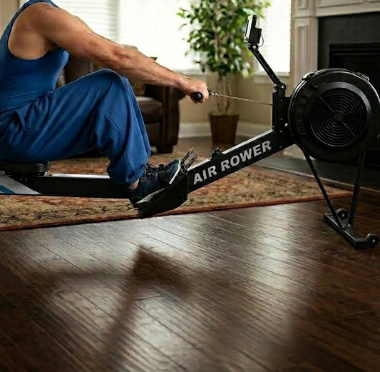 Rameur d'air pliable d'interieur Puller - Axeofit