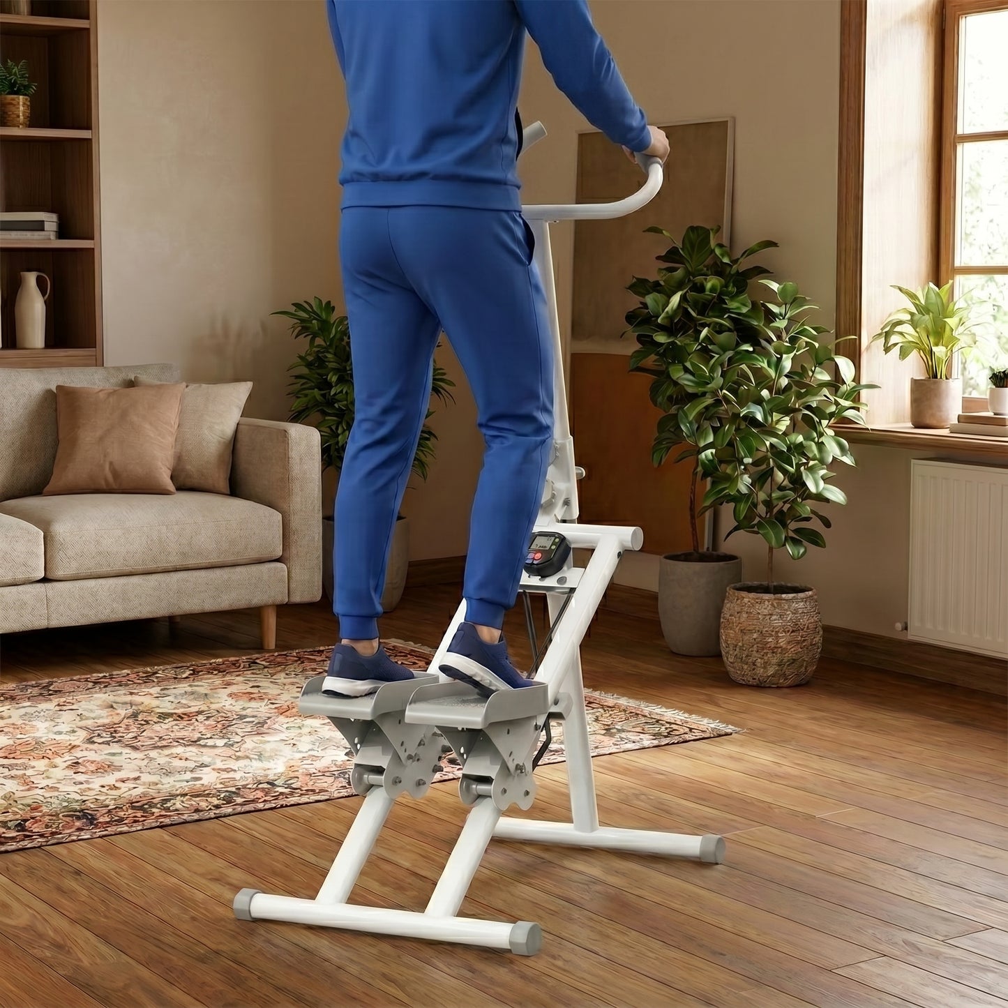 Machine monte escalier pliable portable Stepper - Axeofit
